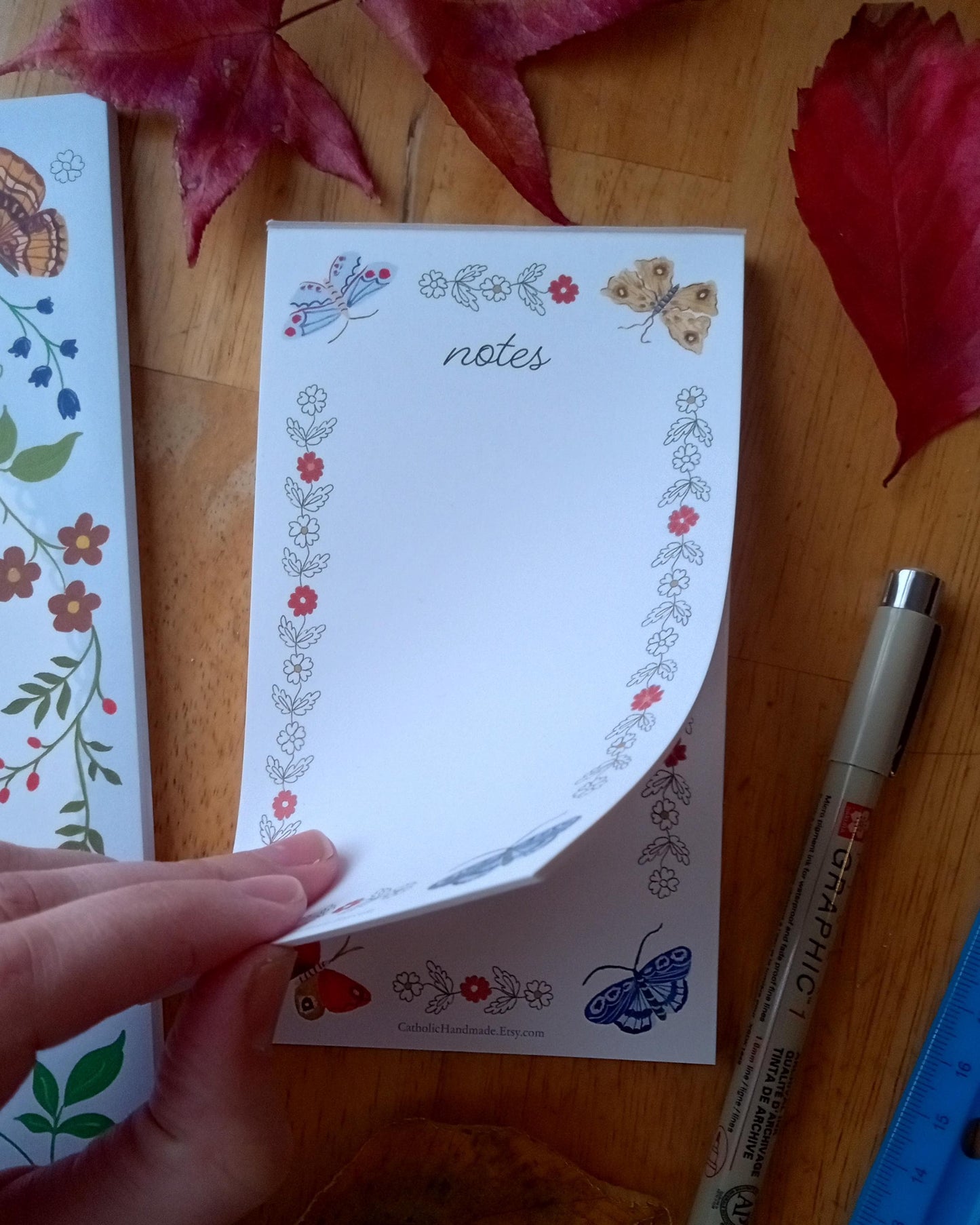 Small Butterfly Notepad