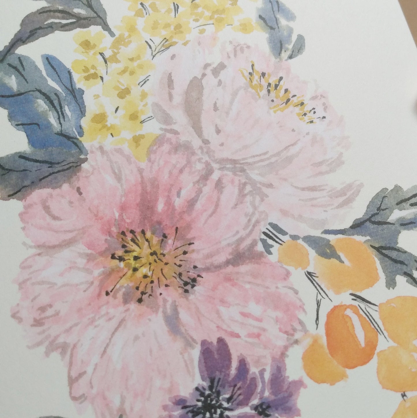 Citrus Bouquet Greeting Card