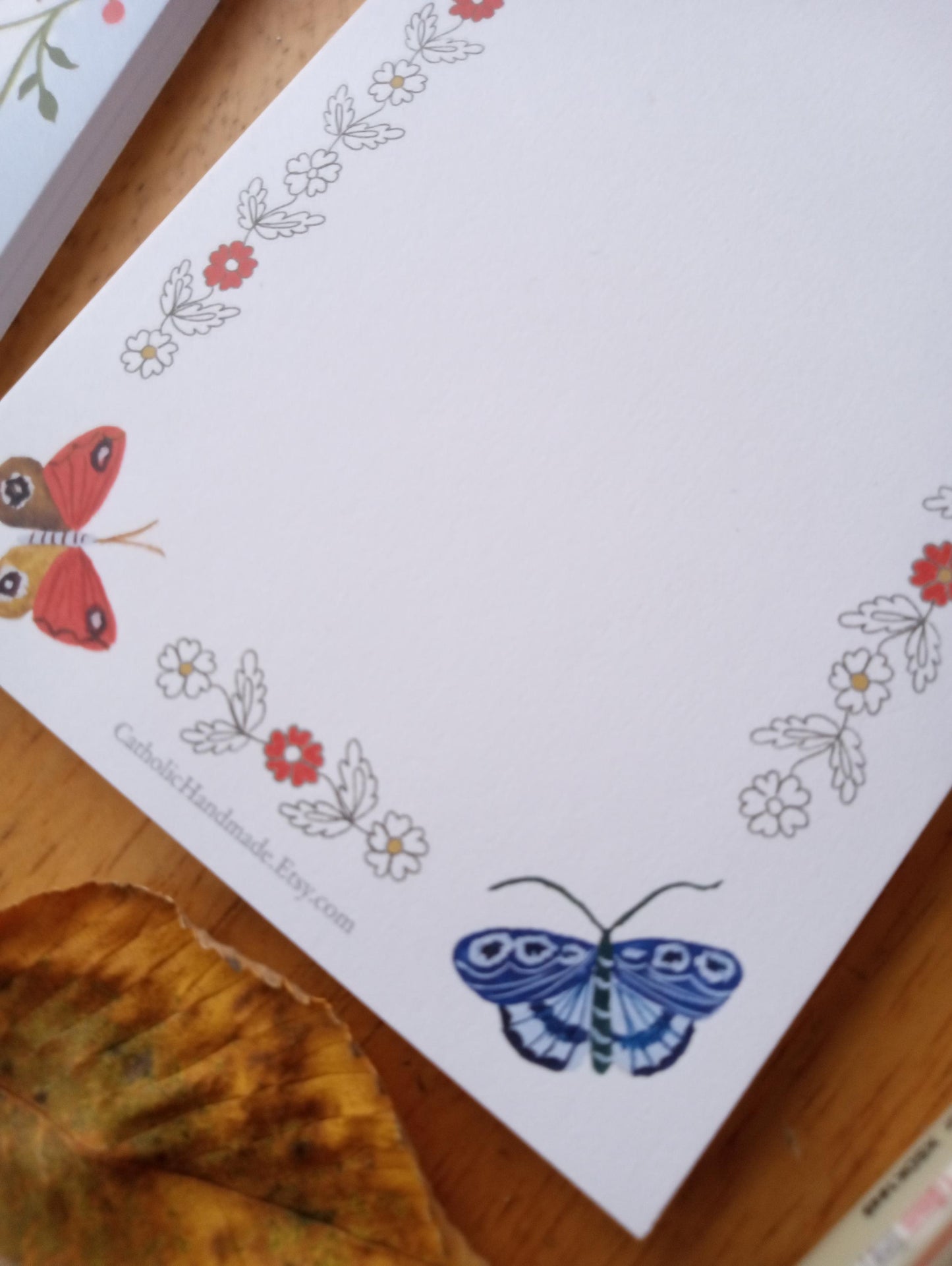 Small Butterfly Notepad