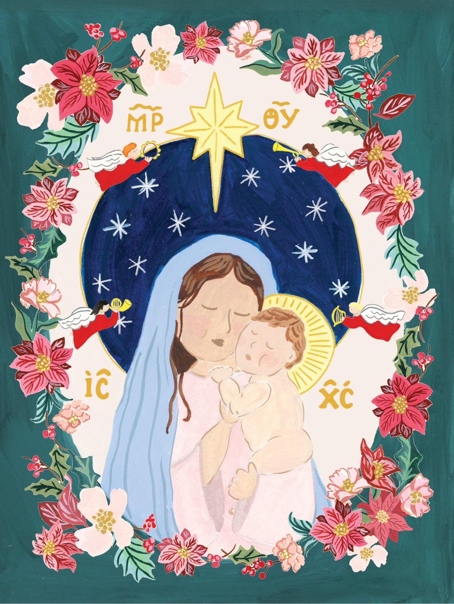 Theotokos Christmas Card