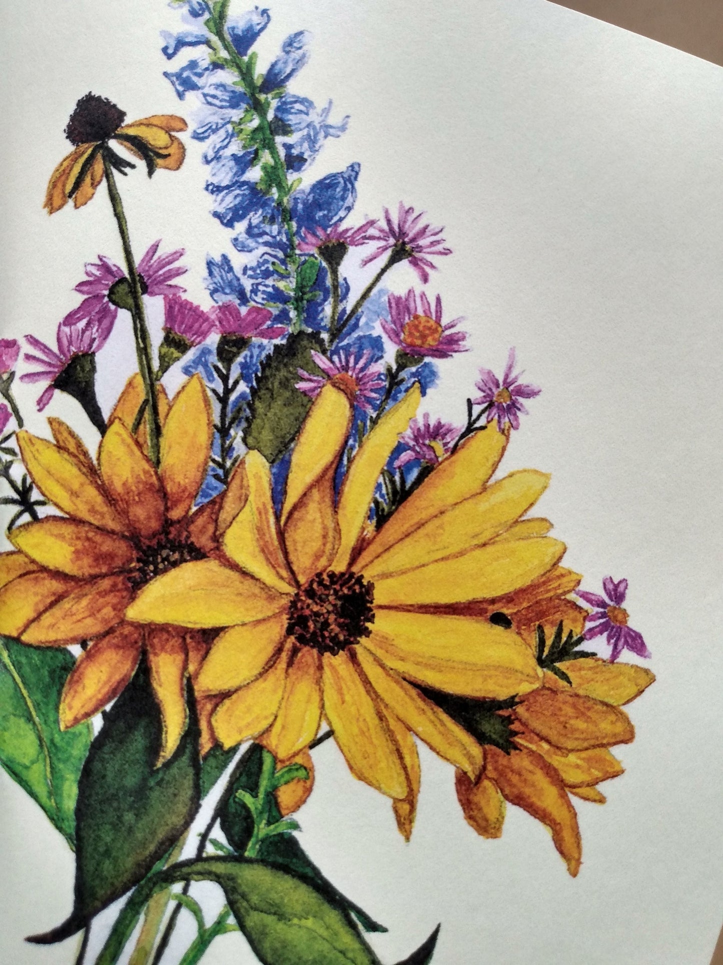 Yellow Daisies Greeting Card