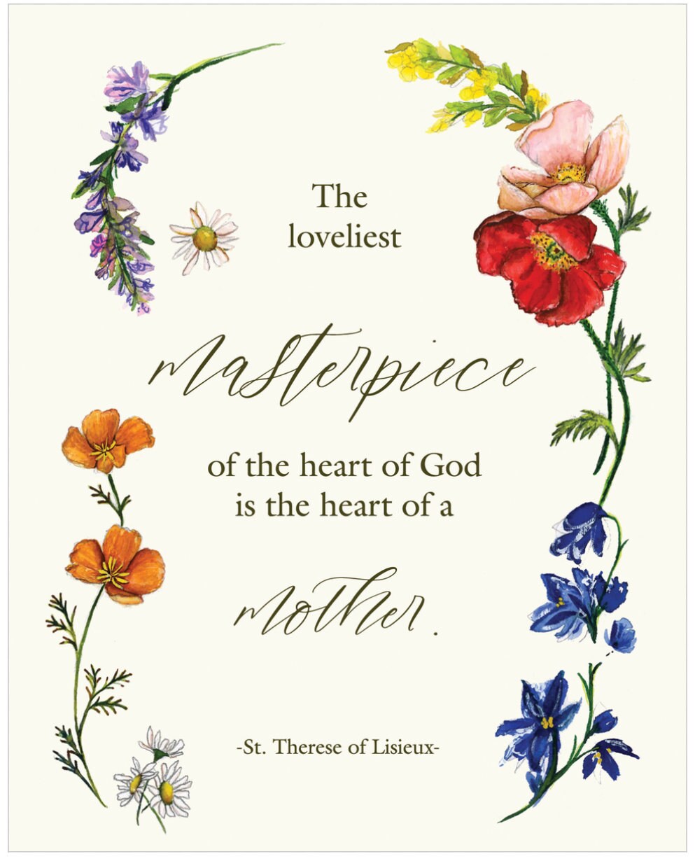 "Heart of a Mother" Art Print