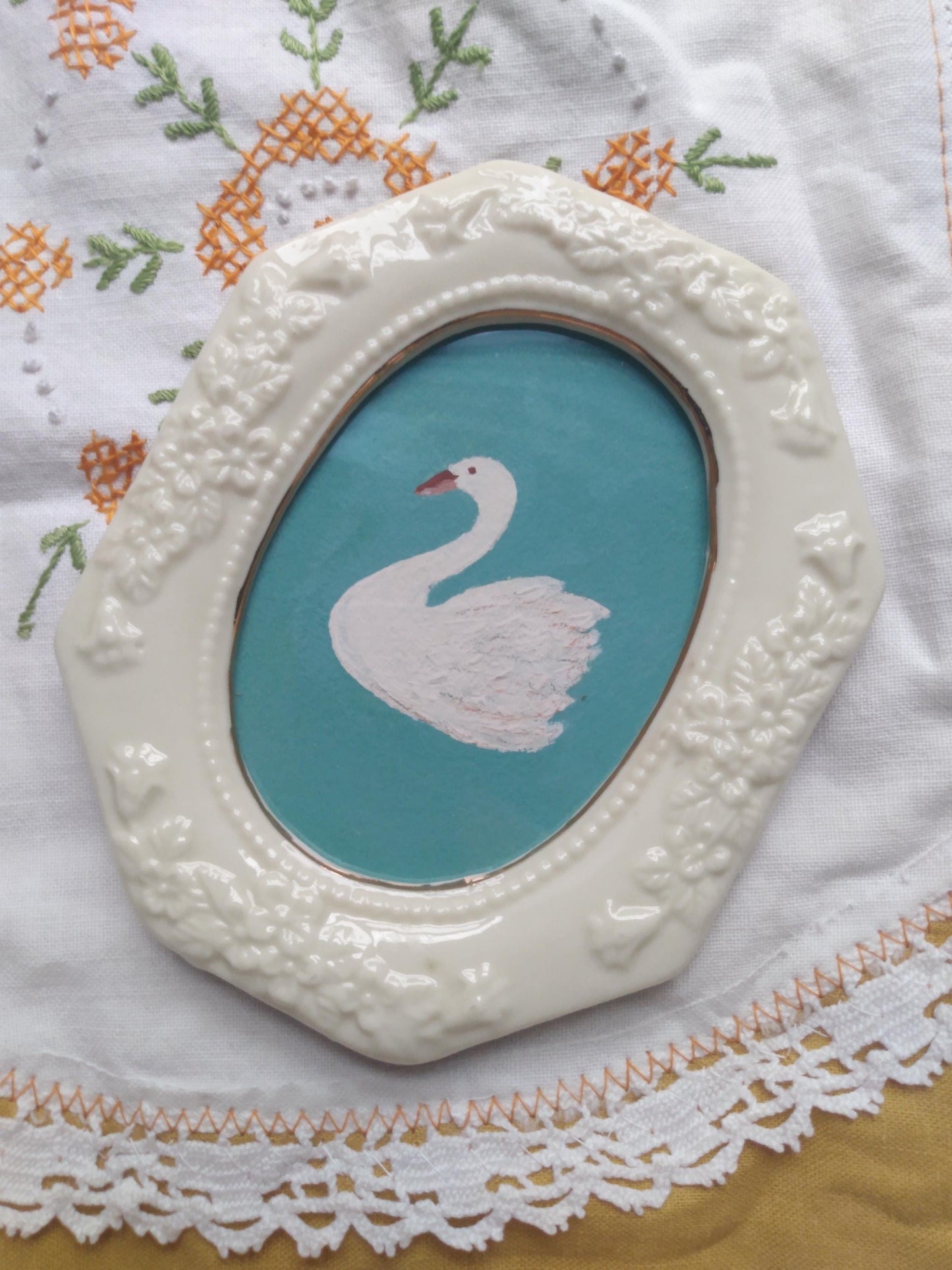 "Petite Swan" Original Painting
