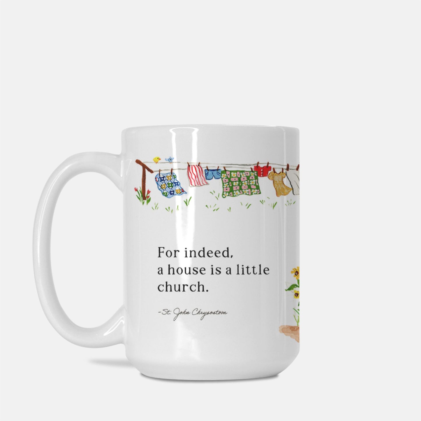 A House is a Little Church Mug