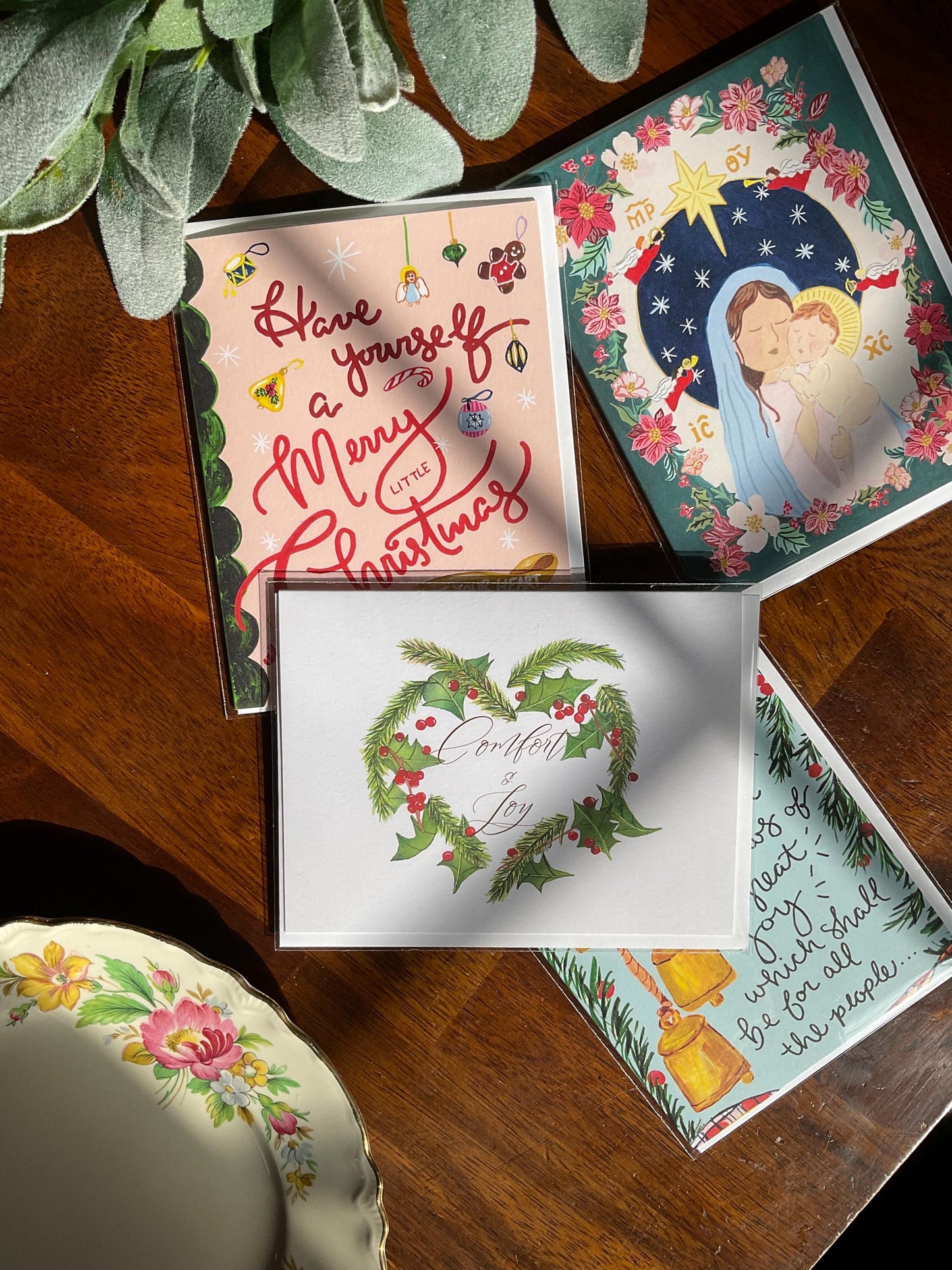 Comfort and Joy Christmas Card