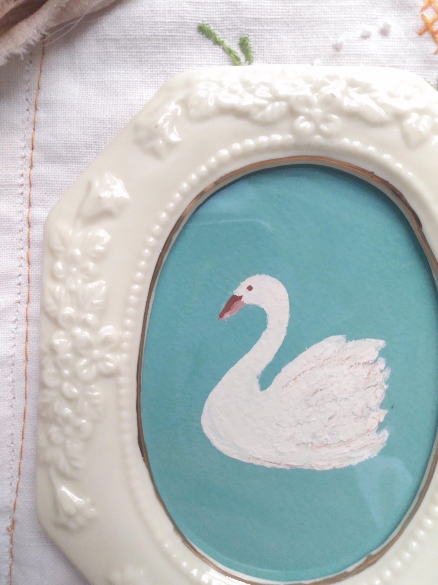 "Petite Swan" Original Painting