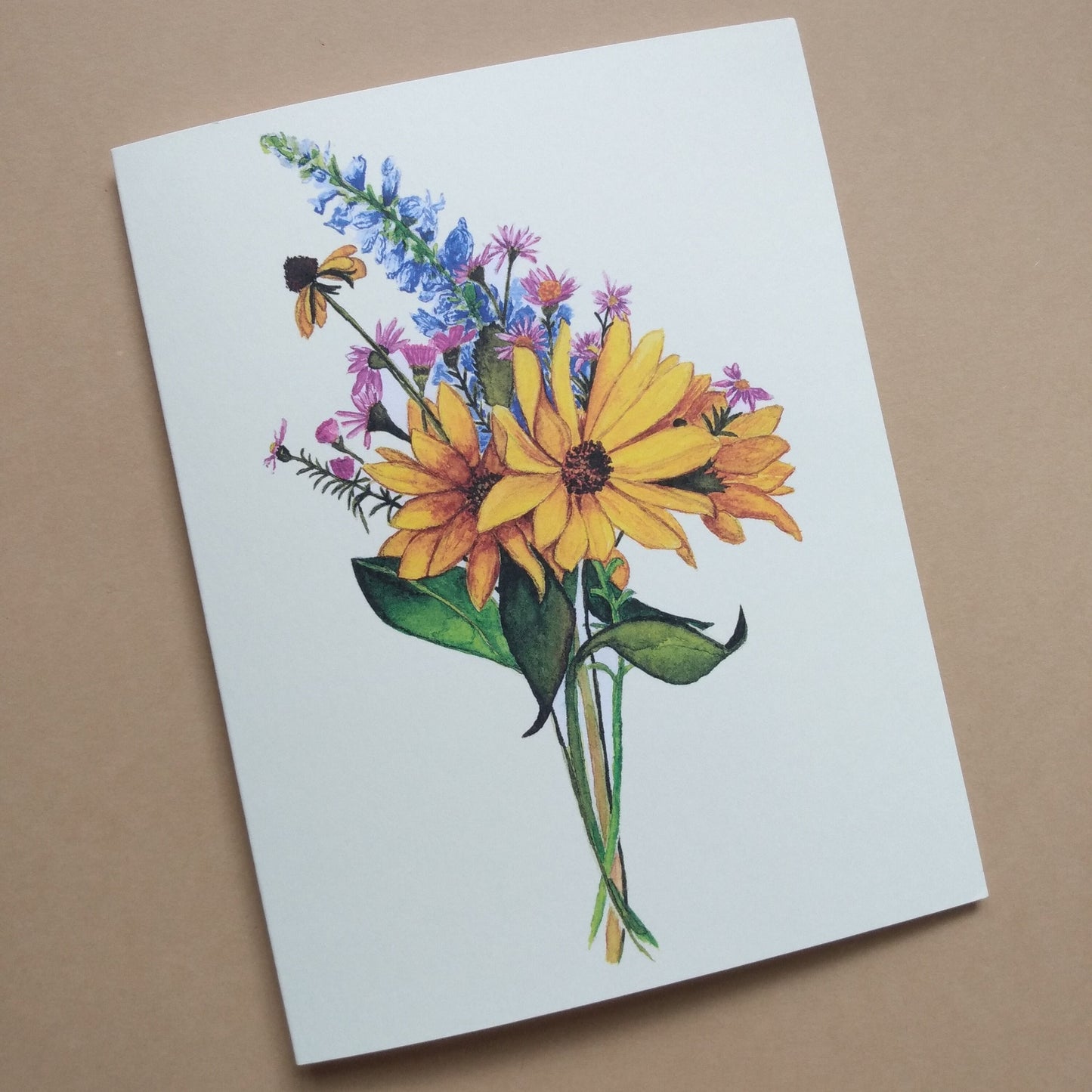 Yellow Daisies Greeting Card
