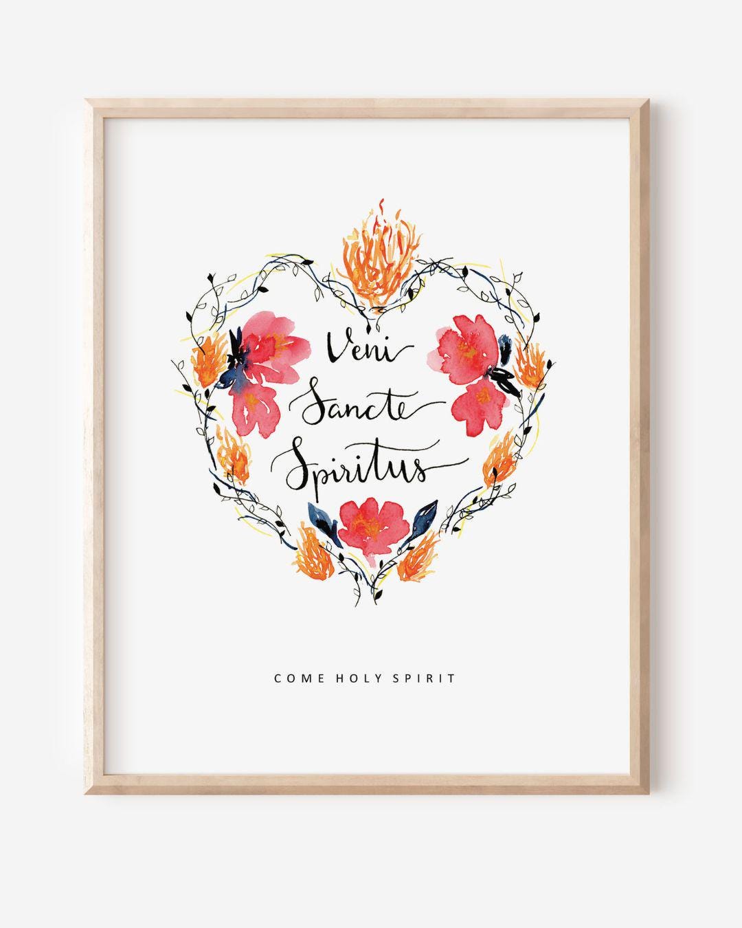 Veni Sancte Spiritus Art Print