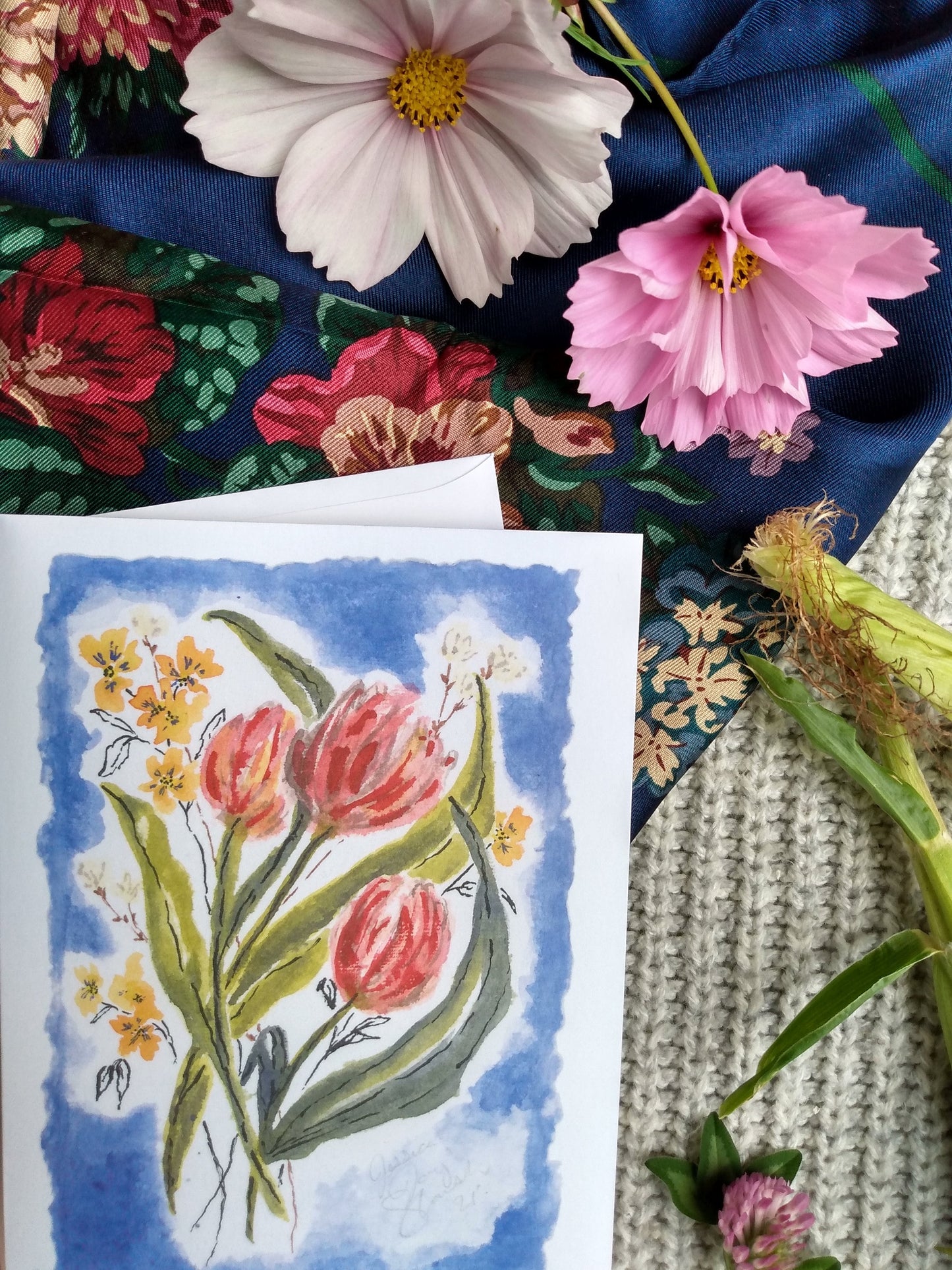 Mystery Pack of Five Greeting Cards