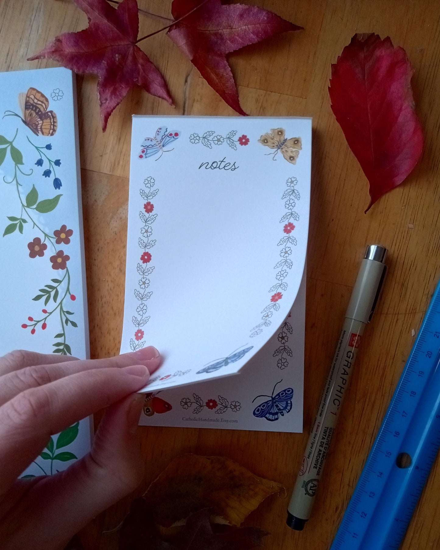 Small Butterfly Notepad