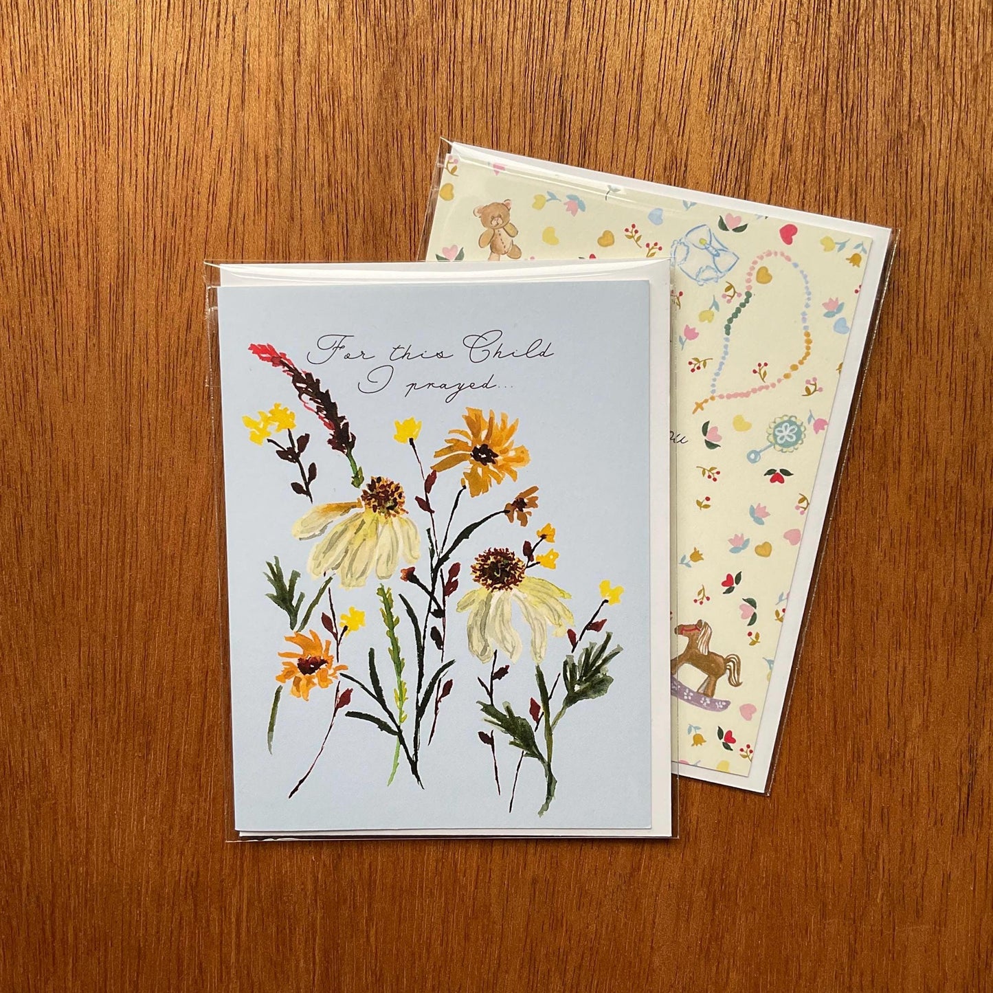 "For this Child I Prayed" Greeting Card