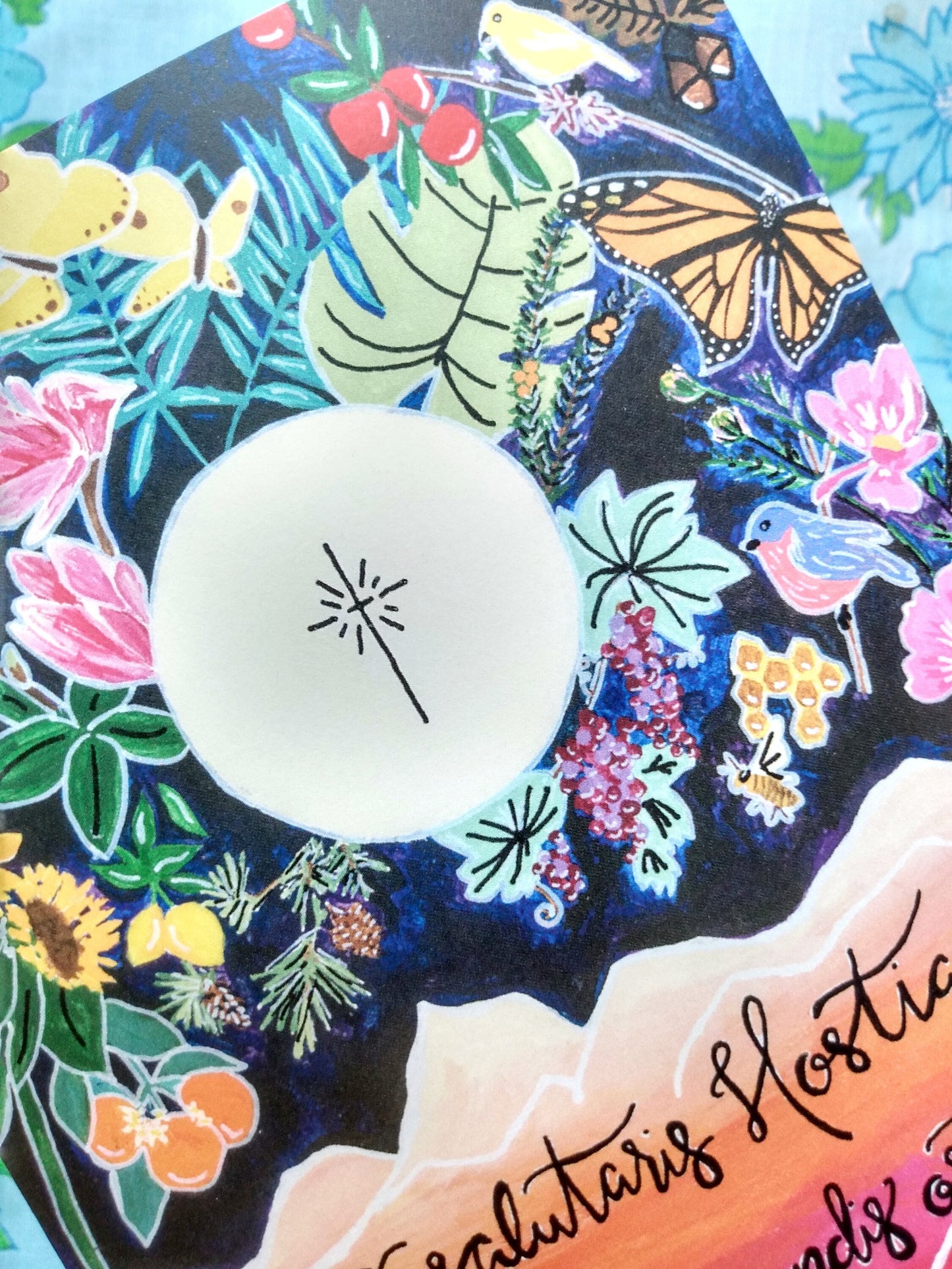 "O Salutaris" Greeting Card