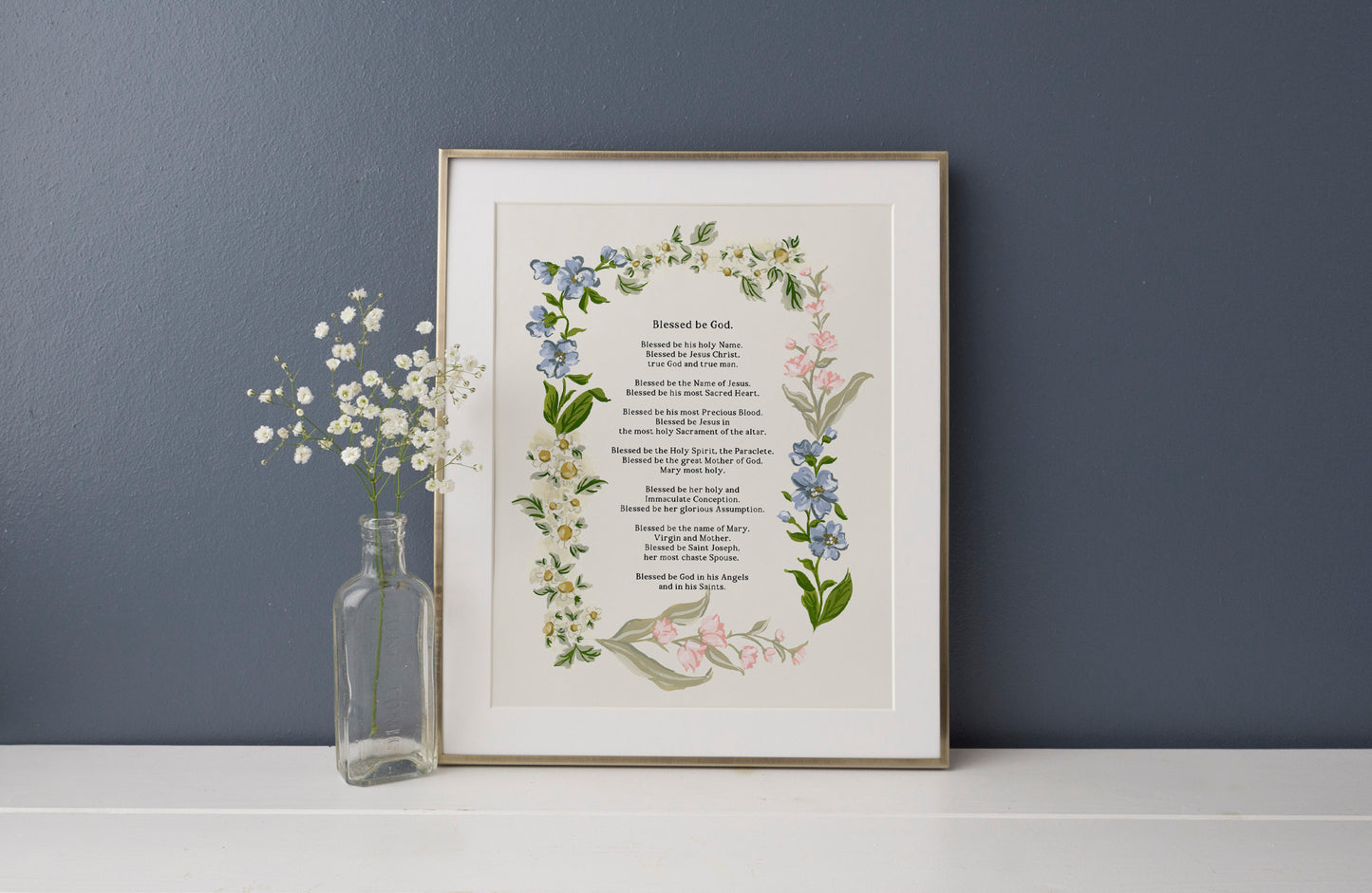 Divine Praises Art Print (Copy)