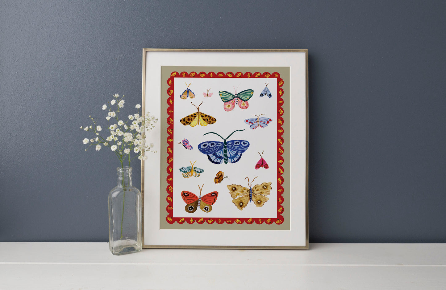 Butterfly Study Art Print