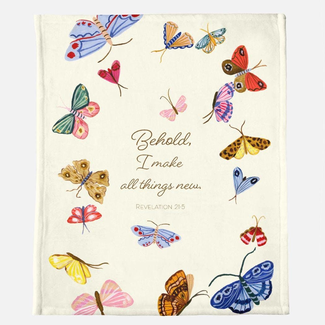 Toddler Butterfly Blanket