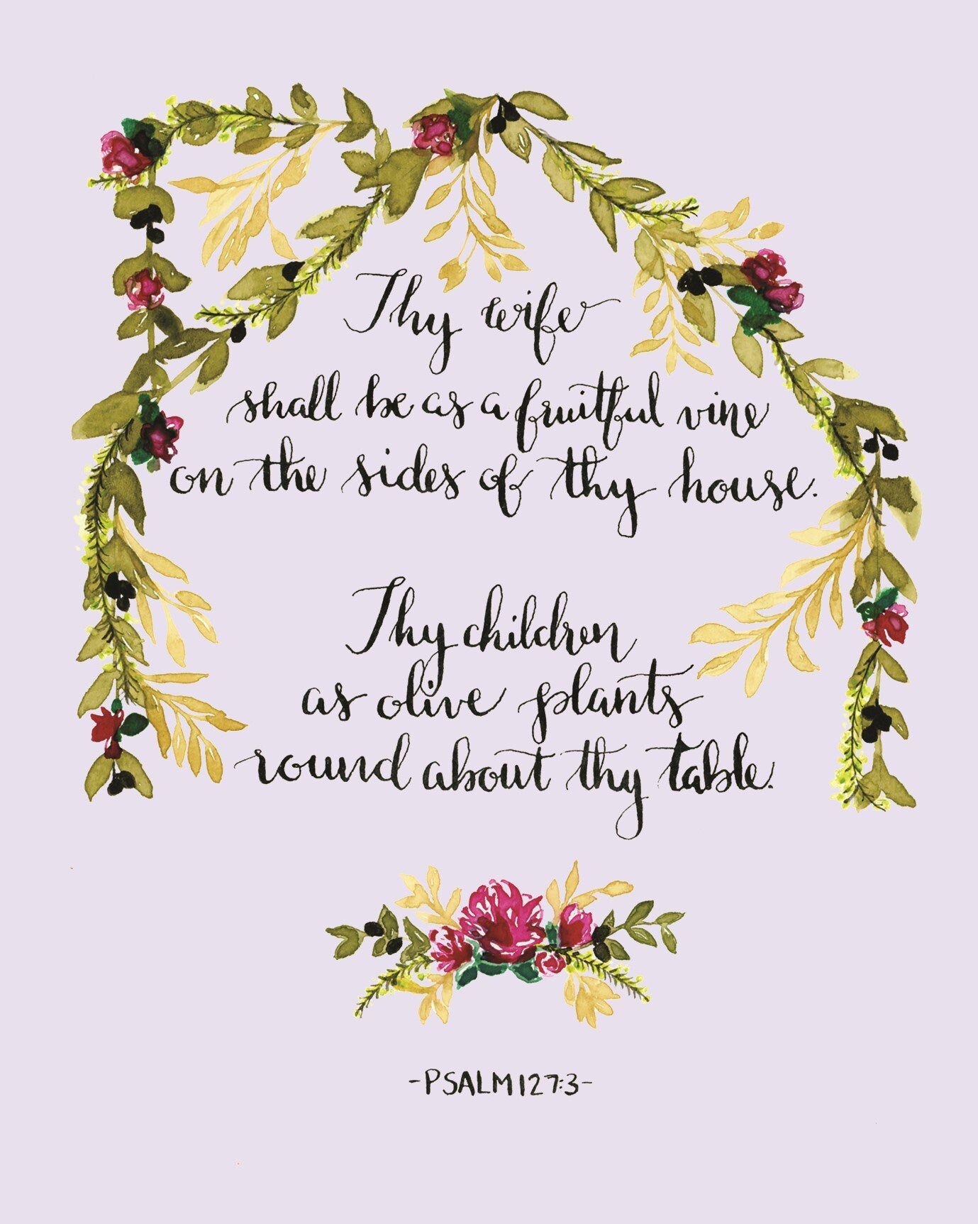 Scripture Wedding Anniversary Card