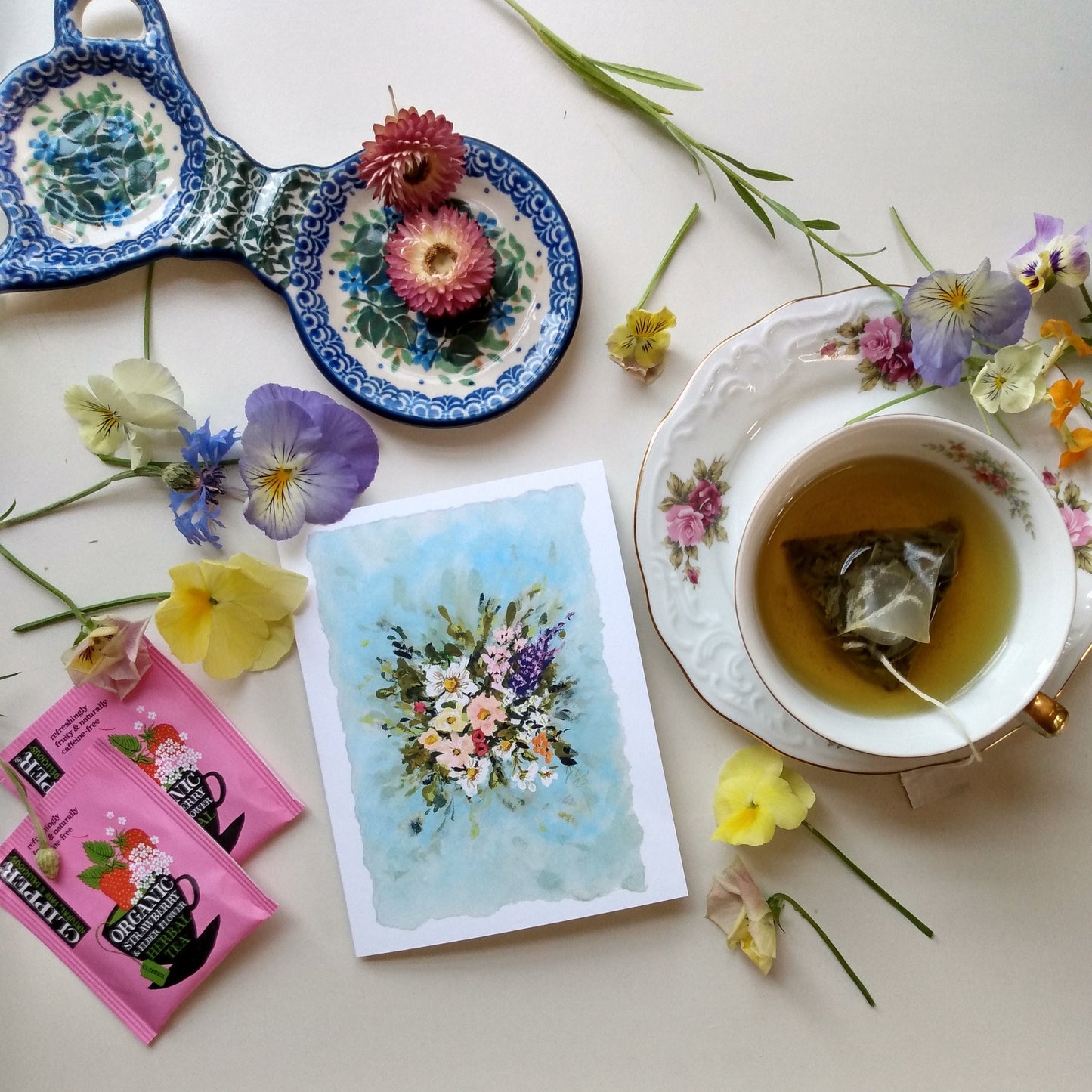 Spring Bouquet Greeting Card