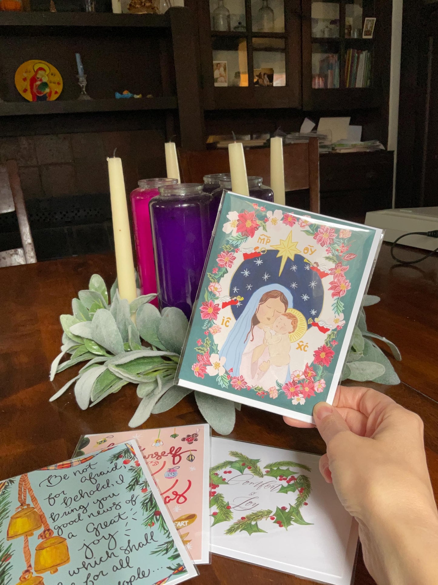 Theotokos Christmas Card