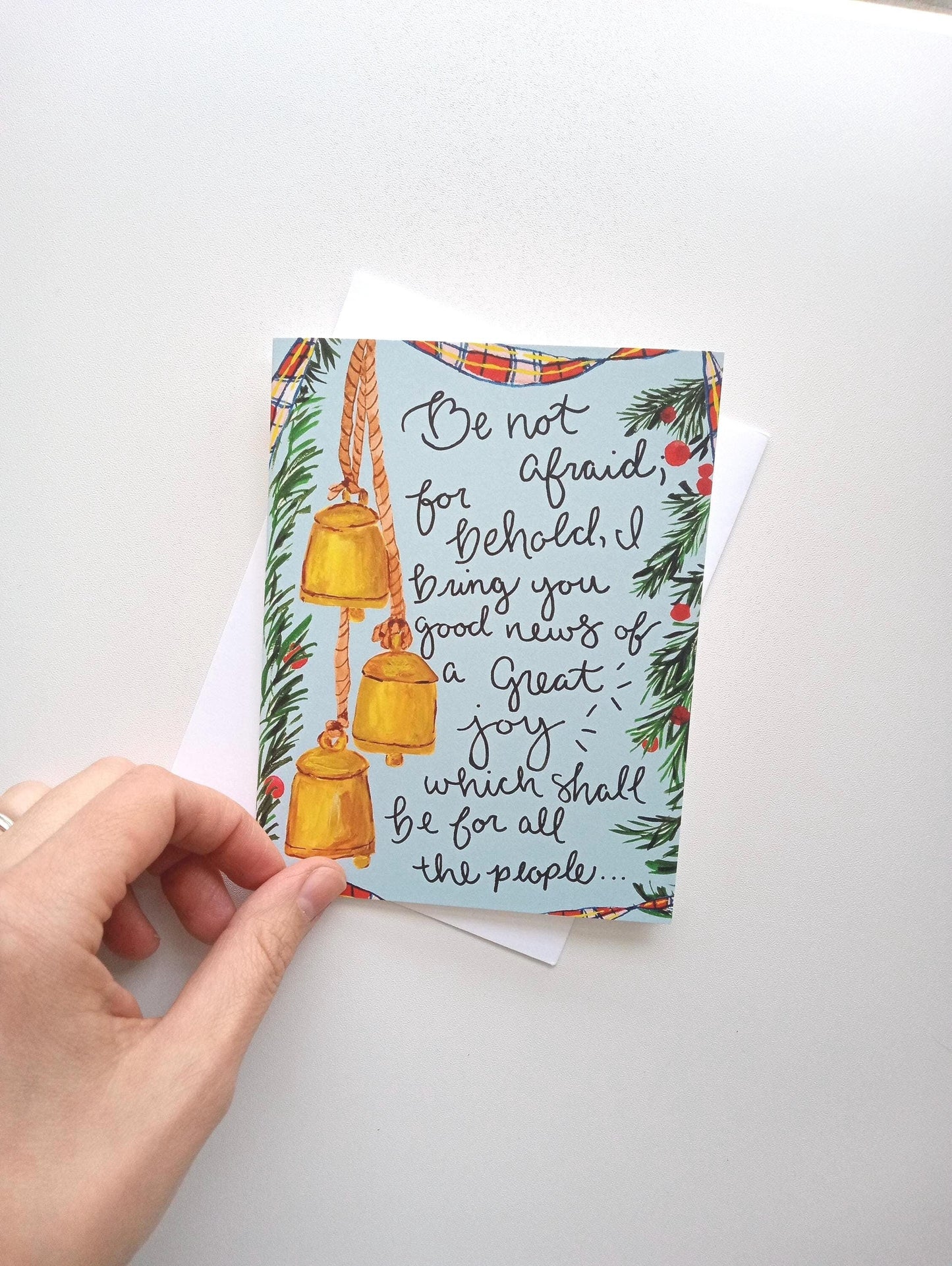 Christmas Bells Greeting Card