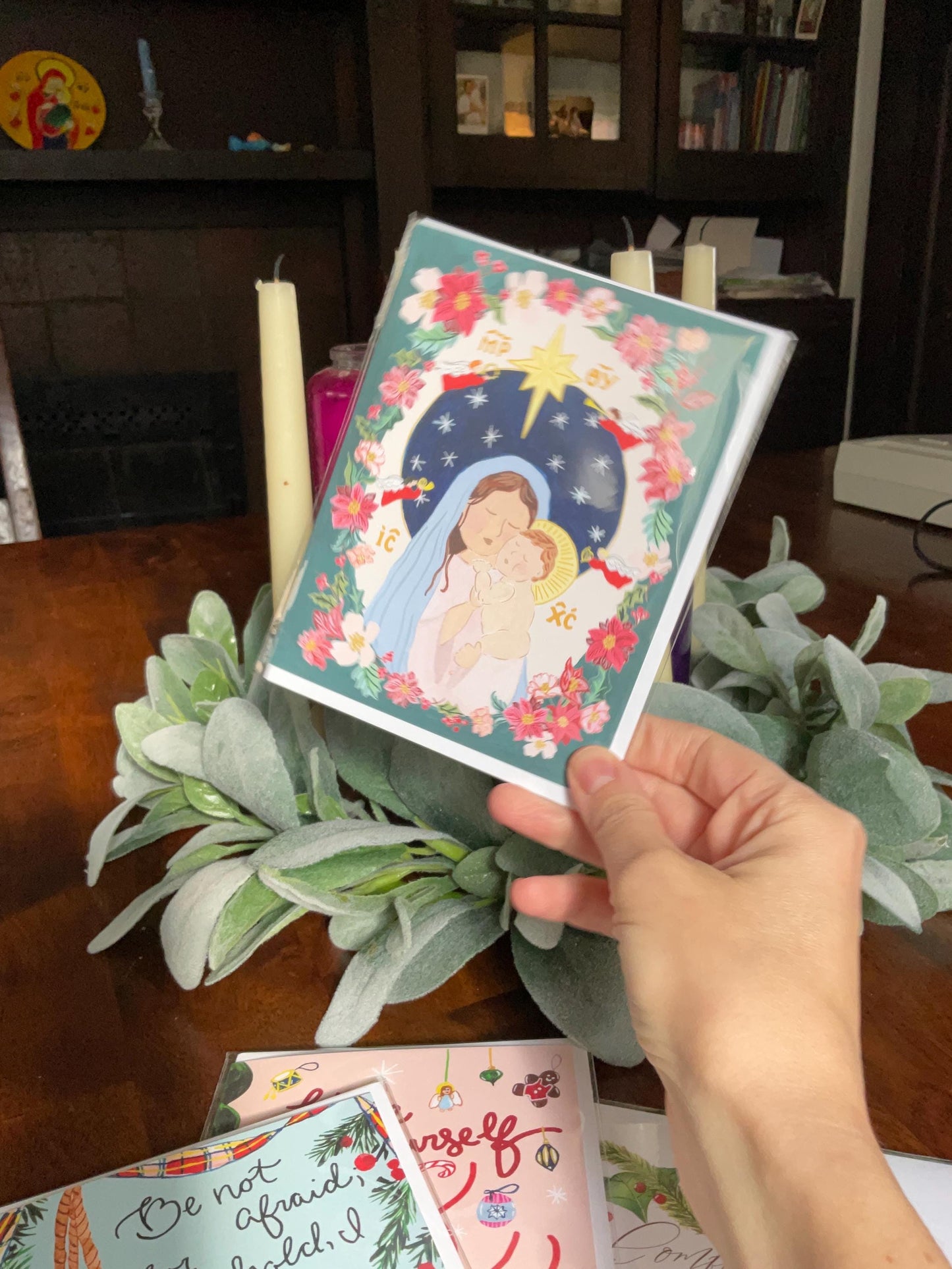 Theotokos Christmas Card