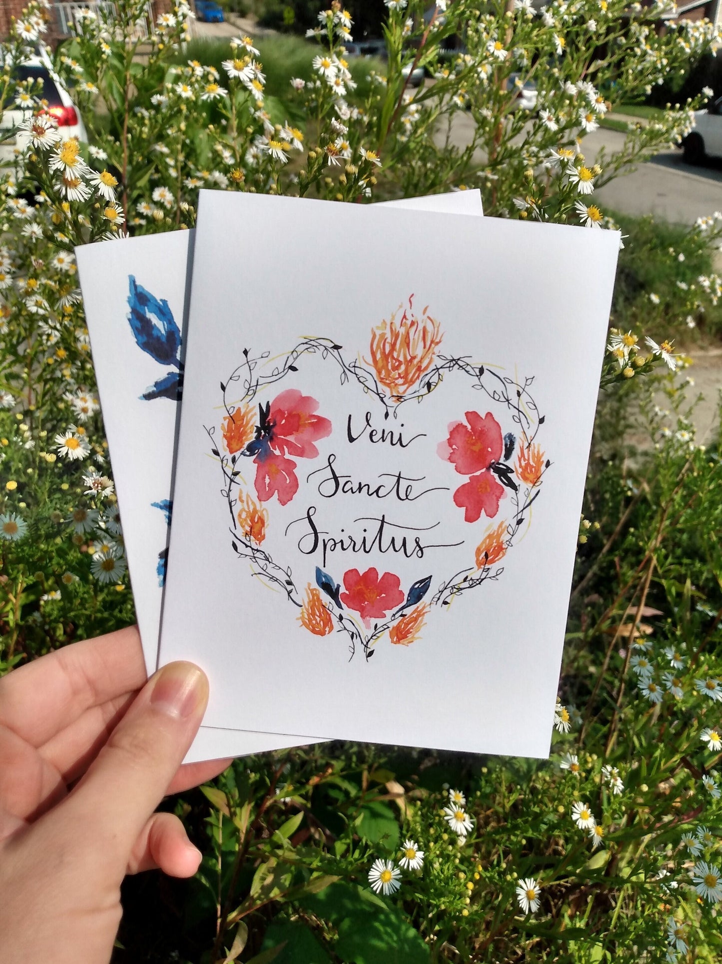 "Veni Sancte Spiritus" Greeting Card