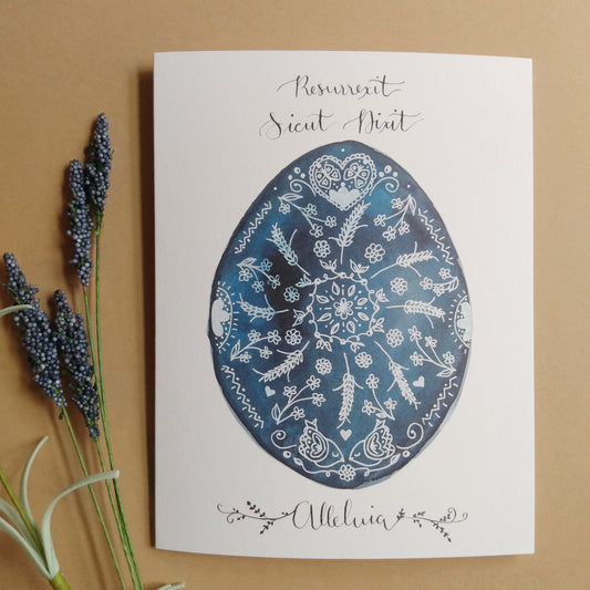 "Resurrexit" Easter Greeting Card