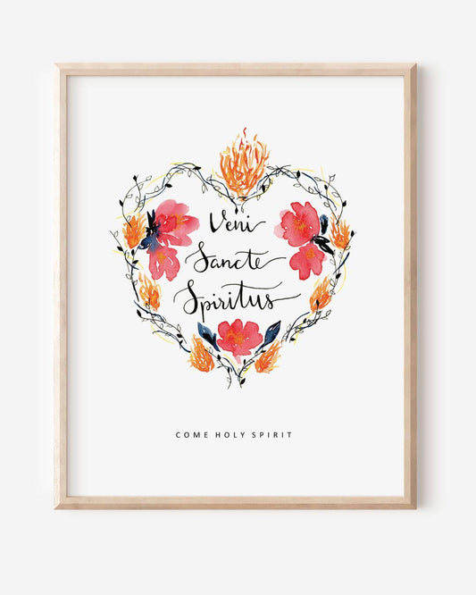 Veni Sancte Spiritus Art Print