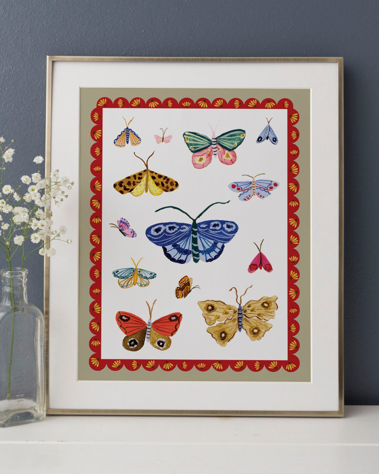 Butterfly Study Art Print