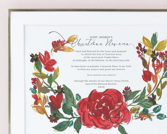 St. Andrew Christmas Novena Art Print