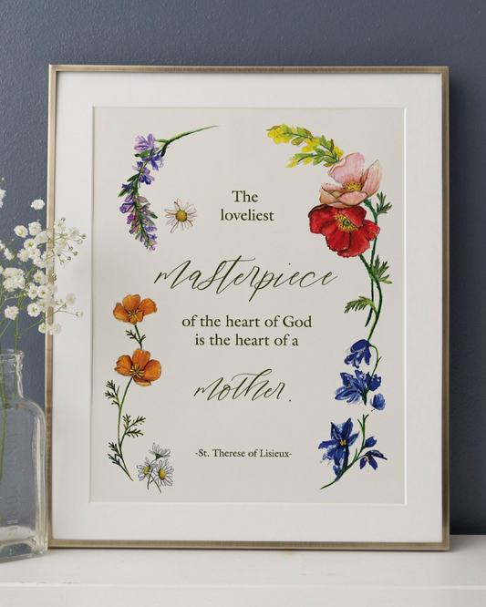 "Heart of a Mother" Art Print