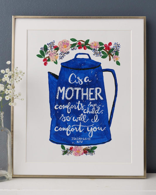 Camp Kettle Art Print