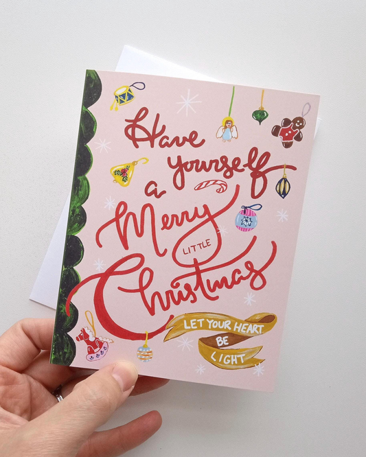"Merry Little Christmas" Greeting Card