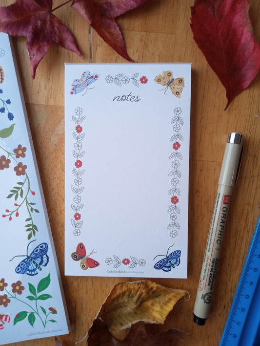 Small Butterfly Notepad