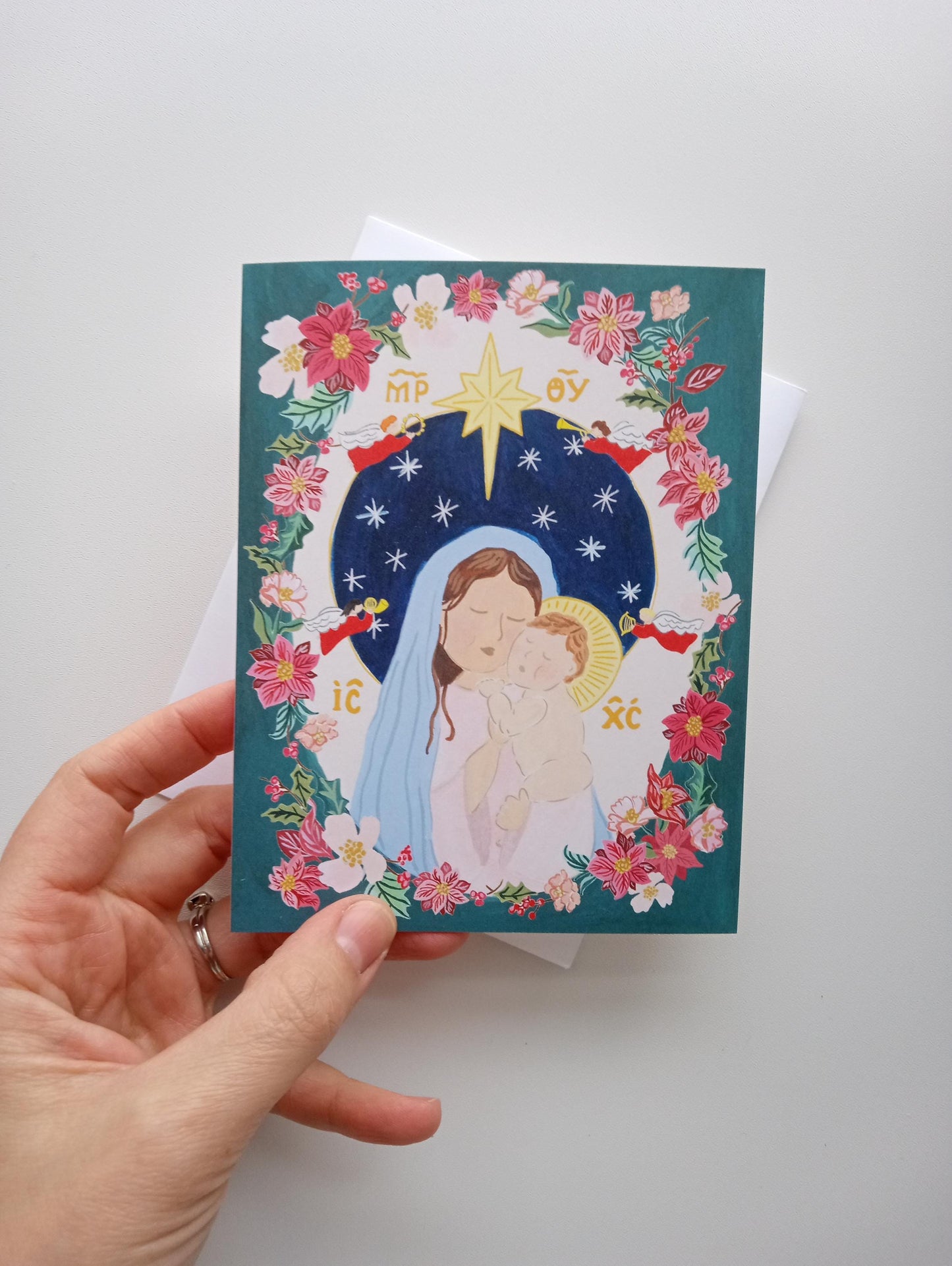 Theotokos Christmas Card