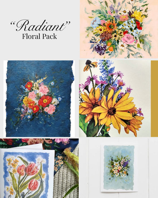 "Radiant" Floral Pack